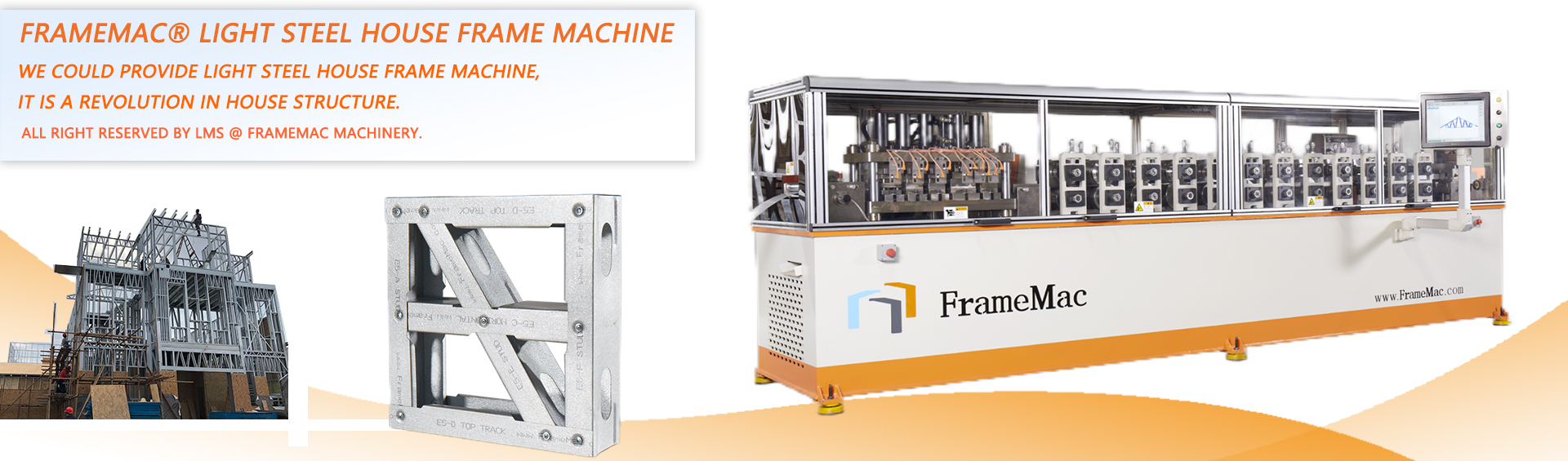 LIGHT STEEL HOUSE FRAME MACHINE